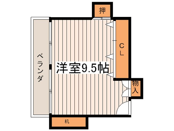 徳永方の物件間取画像